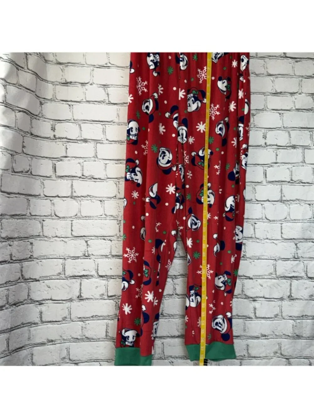 Disney Mickey Mouse 2 Piece Pajama Set Women Sz 2X Soft Christmas Holiday PJs - Picture 15 of 16